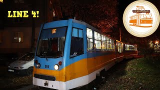 Sofia Trams T8M-700M On Line 4