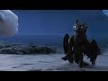 Toothless tries to impress Light Fury | How to Train Your Dragon: The Hidden World | Movie Scene
