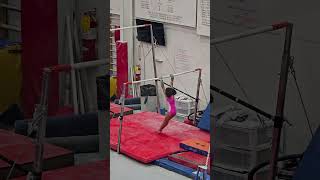 Chloe Bars Training With Drybands Gymnastics Short