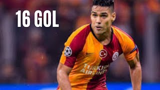 Radamel Falcao Galatasarayda Attığı Bütün Goller   16 Gol