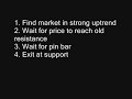 How to Trade Against the Trend Using Pin Bars