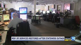 MSP: 911 services restored after statewide outage
