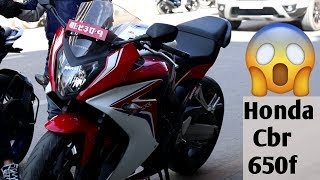 Riding 600cc bike for first time||Part-1||Cbr650f||motovlog ep 25||gabbarsujan||vlog