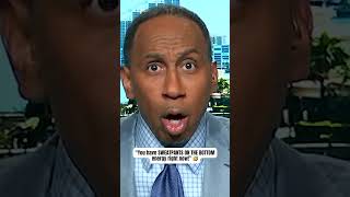 Stephen A. Wearing A Suit & Sweatpants?