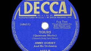 Watch Jimmy Dorsey Yours video