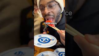 Je Goûte Des Sushis À 0,90 Au Japon