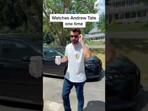 Watches Andrew Tate once… #shorts #andrewtate