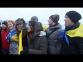 Video В Киеве построили "живую цепь" в честь Дня Соборности