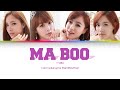 [Color Coded Lyrics] Ma Boo | T-ARA (Han/Rom/Eng)