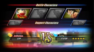 Luckyman Vs Luffy - J-Stars Victory Vs