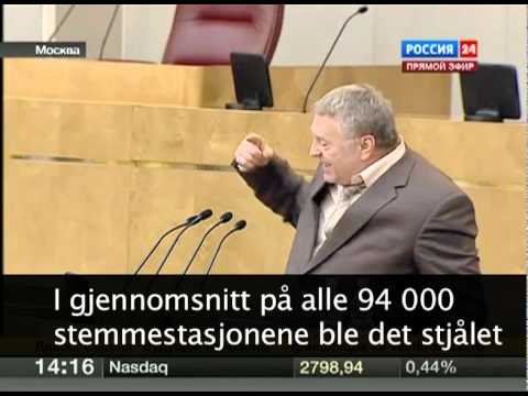 Zhirinovski (LDPR) vs. Forente Russland