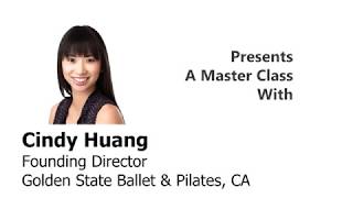 Cindy Huang of Golden State Ballet & Pilates - FOAM ROLLER PILATES MAT CLASS - Ballet En Demand