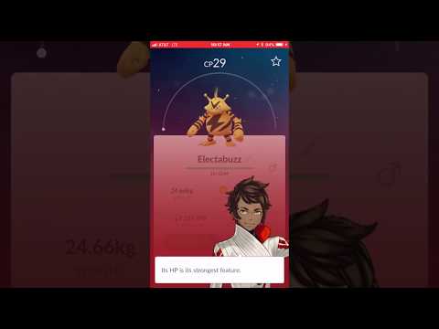 The worst Electabuzz, EVER!...? Pokémon Go