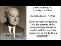 Ludwig von Mises