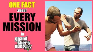 One Fact about Every Mission in GTA V!