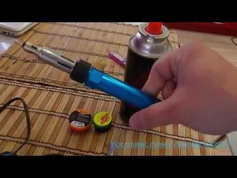 Как сделать газовые паяльники Как сделать газовые паяльники