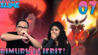 That Time I Got Reincarnated As A Slime Episode 7 Reaction and Review! RIMURU VS IFRIT! OH WOW!