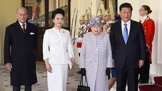 Çin Devlet Başkanı Şi Cinping İngiltere Ziyaretine Başladı