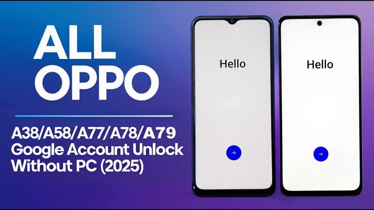 OPPO A17/A38/A57/A58/A77/A78/A79 Android 14 FRP Bypass | OPPO A17/A38/A57/A58/A77/A78/A79 Android 14 FRP Bypass |