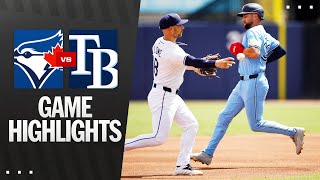 Blue Jays Vs. Rays Game Highlights 91825 Mlb Highlights