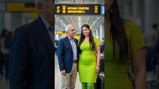 Miss Riyas Royal Airport Look Departure Day Glamour