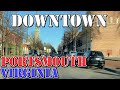 Portsmouth - Virginia - 4K Downtown Drive