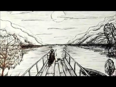Как научится рисовать карандашом пейзаж для начинающих Как научится рисовать карандашом пейзаж для начинающих