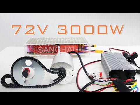 72v 3000w brushless motor มอเตอร์บัสเลส