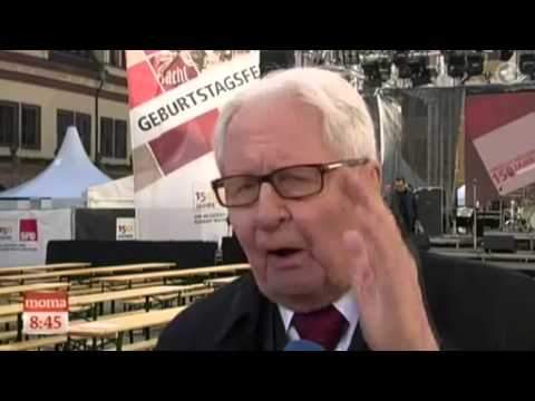 SPD-Ikone Vogel blafft ARD-Moderatorin an