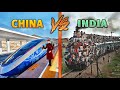 China Railways vs India Railways - This is truly shocking... 🇨🇳 中国vs印度。。。我震惊了