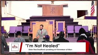 Pastor Ron Speaking at Fisherman of Men