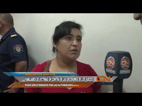 Pedido de justicia masivo frente a los tribunales de Concordia