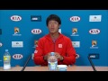 Kei Nishikori press conference - Australian Open 2015