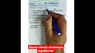 2022 Tyt Matematik Yaş Problemi Pratik Çözüm