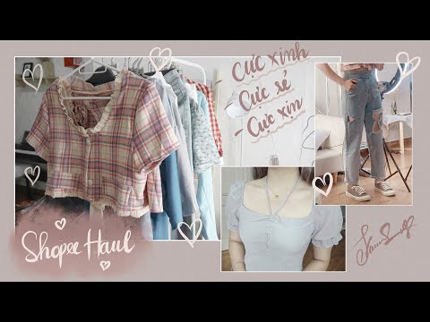 SHOPEE HAUL ~ 2 TRIỆU QUẦN ÁO VÁY CỰC XINH CỰC RẺ👗👚👖 | CHIẾC HAUL ĐỒ ĐẸP NHẤTTT (PART 3)