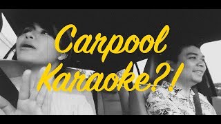 Carpool Karaoke Day 2 of Being Engaged.