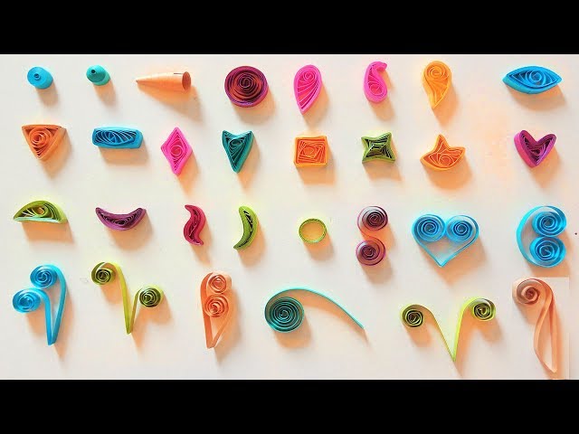 Play this video Episode 1  Quilling Basic Shapes