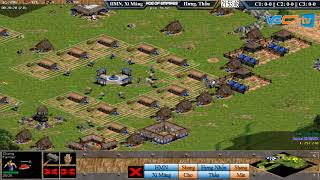 AoE 22 Random Hoàng Mai Nhi, Xi Măng vs Hưng Nhổn, Tiểu Màn Thầu Ngày 28-11-2017