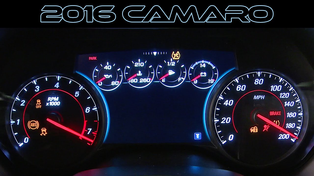 2016 Chevrolet Camaro SS - RS Generation 6 | INTERIOR ...