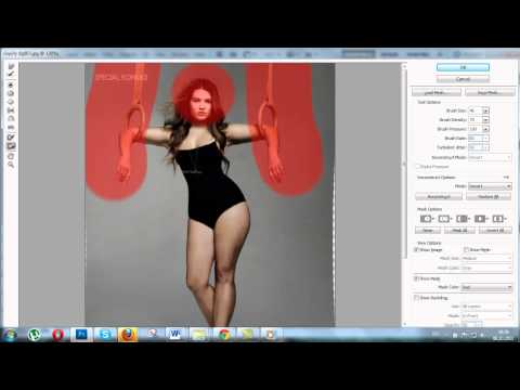 Как в фотошопе сделать похудение cs6