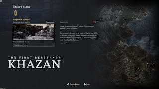 Forgotten Temple Quest Part 1, Embars Ruins - 4 - The First Berserker Khazan