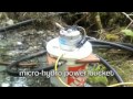 micro-hydro power bucket