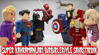 Süper Kahramanları Birbirleriyle Savaştırdık Roblox Dc Vs Marvel