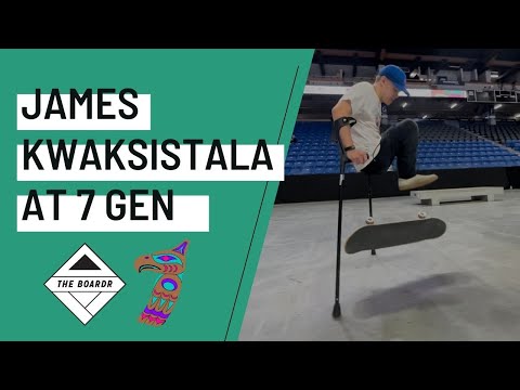 James Kwaksistala Adaptive Skateboarder at 7 Gen