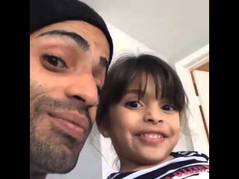 Arcangel y su hija cantando 2014 - YouTube