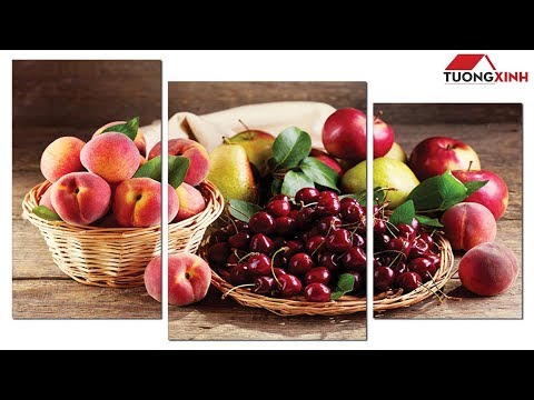 Bộ tranh nghệ thuật treo phòng ăn - PA0103