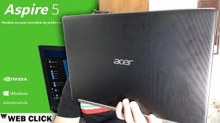 Notebook Acer Aspire 5 A515-51G-C97B i5 de 8ª G - 8GB 1TB LED 15,6” | NVIDIA GeForce MX130 2GB GDDR5