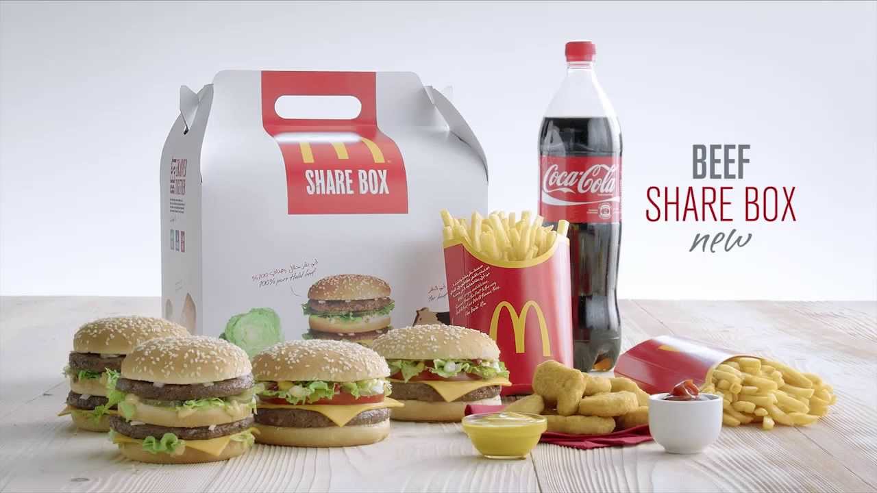McDonald's Share Box Best enjoyed together YouTube