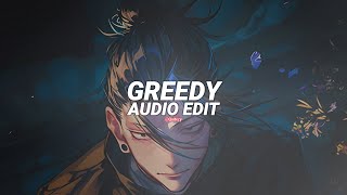Greedy (I Would Want Myself) - Tate Mcrae [Edit Audio]