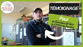 La formation BP RCF Responsable de chantiers forestiers - Le Témoignage de Paul !